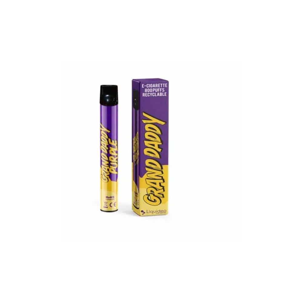 Wpuff CBD Grand Daddy Purple Liquideo