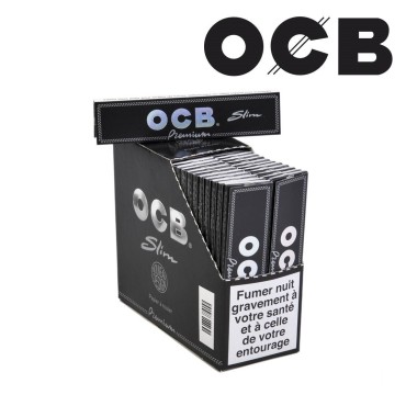 OCB Slim Premium x50 Papier...