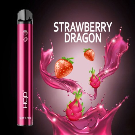 HQD Super Pro Fraise Fruit du dragon